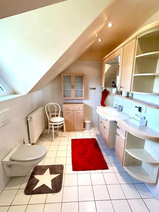 Sonnige Wohnung Am Lindenberg Lohfelden Bagian luar foto