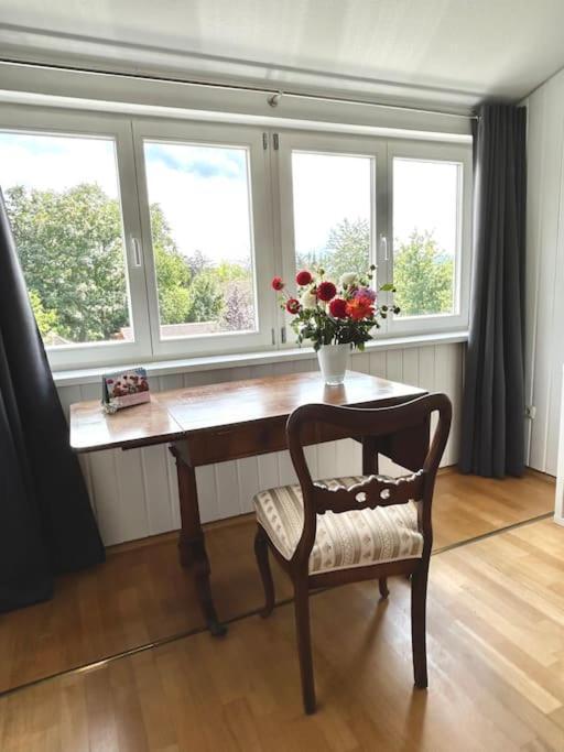 Sonnige Wohnung Am Lindenberg Lohfelden Bagian luar foto