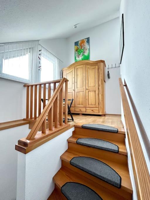 Sonnige Wohnung Am Lindenberg Lohfelden Bagian luar foto