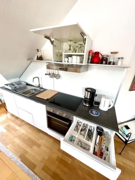Sonnige Wohnung Am Lindenberg Lohfelden Bagian luar foto