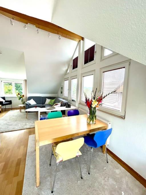 Sonnige Wohnung Am Lindenberg Lohfelden Bagian luar foto